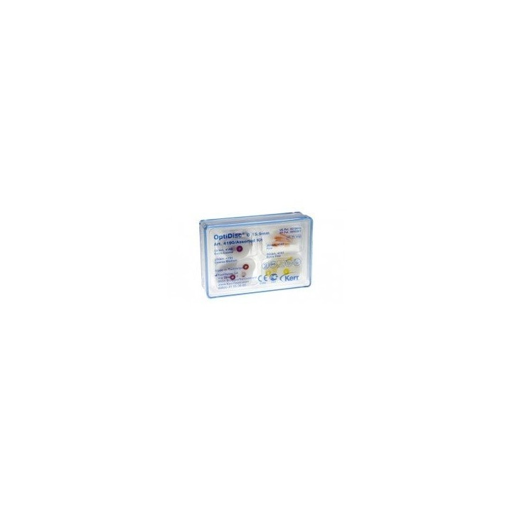 OptiDisc Mini Kit 12.6 mm / 120 pcs. + 2p holdfast.